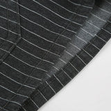 Pbong  Harajuku Striped Buttons Micro Denim Shorts Women Summer Low Waist With Pockets Bottoms Hottie's Slimming Mini Pants