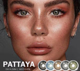 Color Contact Lenses 1Pair Colored Contacts for Eyes Brown Colorful Eyes Lenses Blue Lenses Yearly Eye Contacts Lens