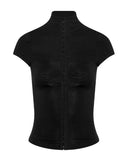 Women's Sweet Polka Dot Crop T Shirt Round Neck Short Sleeve Slim Fit Women Clothing Female T-shirts And Polos Woman Clothes