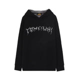American High Street Punk Print Sweatshirts Y2k Aesthetic Office Lady Loose Lazy Jumpers Harajuku Streetwear Gothic Hoodies