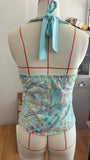 Y2K Women's Sequined Bead Top Bohemian Backless Beach Top Sexy Party Nightclub Camisole Vest Pornhub Crop Top