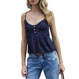 Y2k Fairycore Spaghetti Strap Camisole Women Cute Peplum Vest Coquette Low Cut V-neck Babydoll Tank Boho Going Out Crop Top