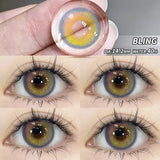 1 Pair Colorcon Korean Lenses Color Contact Lenses for Eyes Purple Lenses Blue Eye Lenses Brown Lenses Yearly Contacts