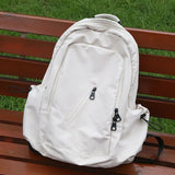 Pbong  Women's Backpacks Casual Lightweight Nylon Girls School Bag Fashion Women Travel Backpack Men's 15 inch Laptop Bags