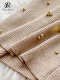 Sexy Knitting Split Long Dress Sleeveless Sequins Diamonds With Sashes Skinny Sundress 2025 Fashion Women Summer Dress