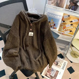Women's Knitting Pullover Sweater Autumn/Winter Temperament Femme Bottoming Tops Fashion Thickening Loose Ladies Jumper