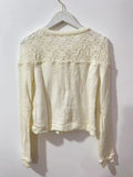 Last One Japan Liz Lisa Lace Knitted Long Sleeve Cardigan Sweater