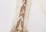 Pbong  Steampunk Long Gloves Women Gothic Lolita Punk Style Lace-up Arm Fingerless Elbow Mittens