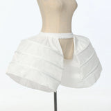 Pbong  Baroque Pannier Petticoat Women Victorian Bustle Hoops Ruffled Cages Skirt Cosplay Lolita Underskirt Crinoline