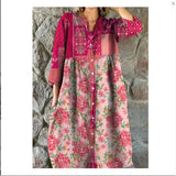 Pbong  Loose Women's Summer Dress 3D Print Casual Maxi Gown Female Fashionable Comfortable Fit AE Stock Cross-Border New