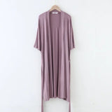 Pbong  Large Size Bath Robes Fashion Soft Modal Thin Robe Female Bathrobe Sexy Summer New Cardigan Sleepwear Night Grow For Women