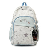Women's Star Print Backpack Adjustable Strap Charm Decor Casual Daily School Bag Student Book Back Packs