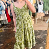 Fashion Casual Hollow Out Embroider Suspender Dress Bohemian Ethnic Style A-line Long Dress Chic Vacation Beach Dress 2025 New