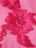 Flower Jacquard Long Dress 2025 New Rosered Sleeveless Slim Fashion Slip Dress Summer Vestidos Beach Party Female Clothes