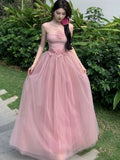 Sexy Prom Elegant 2 Piece Sets For Woman Summer Mesh Floral Slimming Shoulder Backless Holiday Beach Long Suit Fashion New