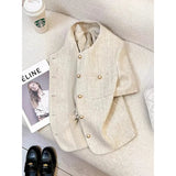 2025 Spring Autumn Popular Temperament Comfortable Elegant Women's Suit Jacket Versatile Leisure High-end Lady Blazer Coat