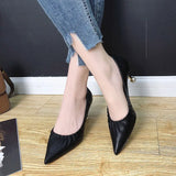 Shoes for Women Pointed Toe Ladies Summer Footwear High Heels Pumps Black Stilito Office on Heeled Luxury Brand Spring 39 E