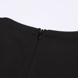 Patchwork Tank Bow Contrast Slim Dress