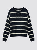 Women's loose lazy micro transparent sweater loose casual temperament sweater