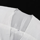 Sexy Ruffle Bras + Cardigan + Wide Leg Pant Sets 2025 New Spring Summer White Three Piece Set Casual Loose Homwear Beach Suit