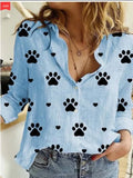 Pbong  Women Clothing Fashion Clothes Streetwear Shirts for Women Vintage Cotton Linen Casual Tees Spring Autumn New Tops Tshirt