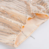 Pbong  Party Clubwear Sparkle Glitter Shorts Sexy Slim-Fitting Sequined Mid-Waisted Shorts Women Summer Fashion Streetwear Ladies