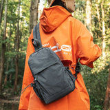 Pbong  NEW Women's Lightweight Backpack Nylon Multi-functional Chest Bag unisex Outdoor Hiking Small Backpack Crossbody Bag
