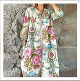 Pbong  Loose Women's Summer Dress 3D Print Casual Maxi Gown Female Fashionable Comfortable Fit AE Stock Cross-Border New