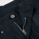 Pbong  Women's Casual Loose Rivet Wide Leg Jeans Basic Low-Waisted Straight Pants Streetwear Ladies Trousers