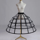 Pbong  Baroque Pannier Petticoat Women Victorian Bustle Hoops Ruffled Cages Skirt Cosplay Lolita Underskirt Crinoline