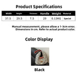 Pbong  Street Style Large Capacity Commuter Tote Bag Women Casual Single Shoulder Fashionable Trendy Leopard Print Handbag