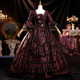 Rococo Baroque Historical Period Dress Pink Marie Antoinette Dresses 18th Century Ball Gown for Women