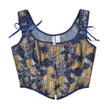 Vintage Bandage Corset Ladies Elegant Body Shaper Lolita Bustier Tops Shapewear Women Streetwear Woman Clothes Lingerie Fajas