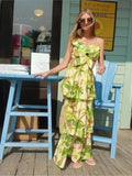 2025 Summer New Flower Shape Hollow Out Slip Dress Loose A-line Backless White Vacation Women Dress Beach Party Female Clothing