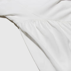 Summer Mini Backless A Line Dress Sexy White Big Bow Cotton Dress Casual Women Birthday Holiday Dress New Arrivals