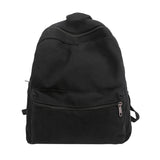 Pbong  Brand High Quality Canvas Backpacks Women Solid 100% Cotton School Bags Soft Green Satchels Small Cloth Leisure Or Travel Bags