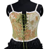 Elegant Lolita Corset Evening Party Retro Bustier Top Women Lingerie Sexy Slimming Bandage Underbust Corsets Streetwear Clothing