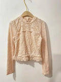 Last One Japan Liz Lisa Lace Knitted Long Sleeve Cardigan Sweater