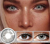 1 Pair Color Contact Lenses for Eyes Natural High Quality Lenses Eye Lenses Gray Contact Green Eye Lenses Blue Lenses