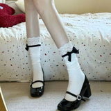 Spring Summer New Sweet Gothic Hollow Lace Japanese Breathable Socks
