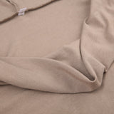 Khaki Hooded Bodycon Folds Long Sleeve Dress