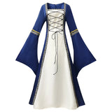 Pbong  Medieval Dress for Role Playing Five Colors Available Party Costumes Adult Size