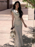 Summer Fashion Elegant Women Sleeveless Solid Chic Bodycon Birthday Vestidos Female Vintage Clothes New