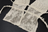 Y2K Lace Vintage Backless Sexy Off Shoulder Strap Top Sweet Cute Casual Vest Summer Party Fashion Streetwear Crop Tops