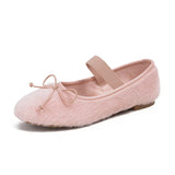 Pbong  Rhinestones Mary Janes Shoes for Women Ballet Flats Shiny Elegant Designer Shoes Ladies Satin Slip on Loafers Shoes New in