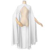 New Medieval Fairy Chiffon Shawl Cape Cosplay Gothic Wicca Robe Elegant Sheer Cloak Victorian Cloak Halloween Costume for Women