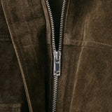 Women Fashion Faux Leather Bomber Jacket Coat Long Sleeve Front Patch Pockets Female Outerwear Chic Tops