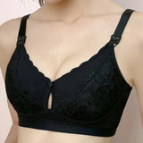 Pbong  Women's Comfortable Nursing Maternity Bra For All Seasons  Push-up  Postpartum  No Underwire Breastfeeding Underwear