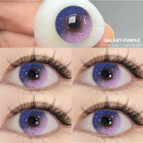 1 Pair Colorcon Korean Lenses Color Contact Lenses for Eyes Purple Lenses Blue Eye Lenses Brown Lenses Yearly Contacts