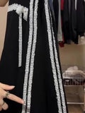 American Vintage Fashion Popular Patchwork Lace Appliques Coats Y2k Aesthetic Punk All Match Cardigan Streetwear Loose Clothing